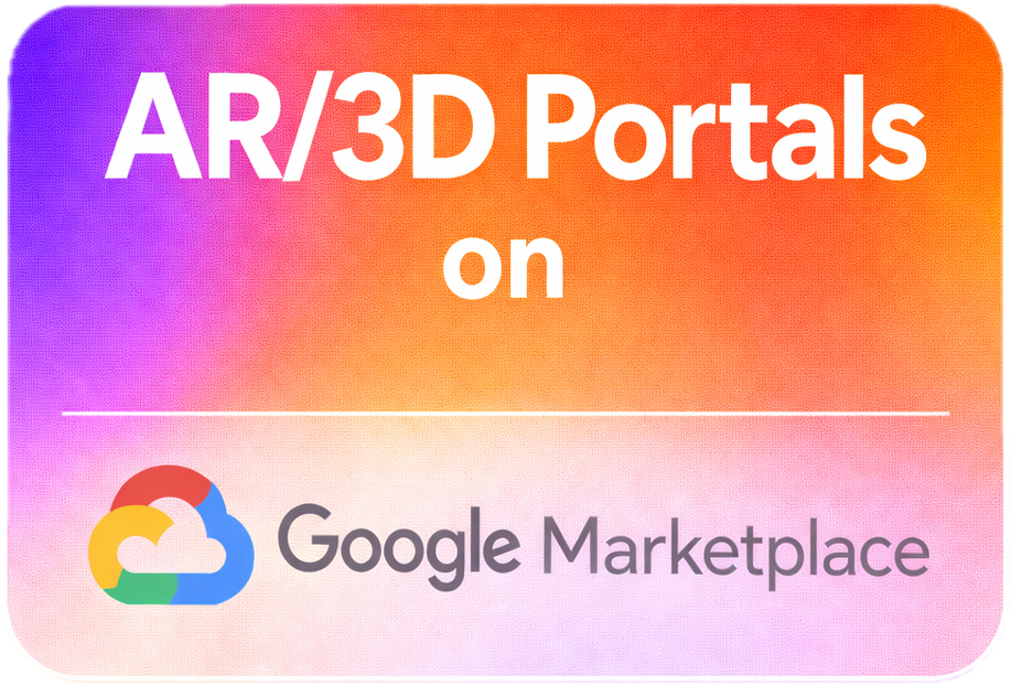 AR/3D Portals on Google Marketplace